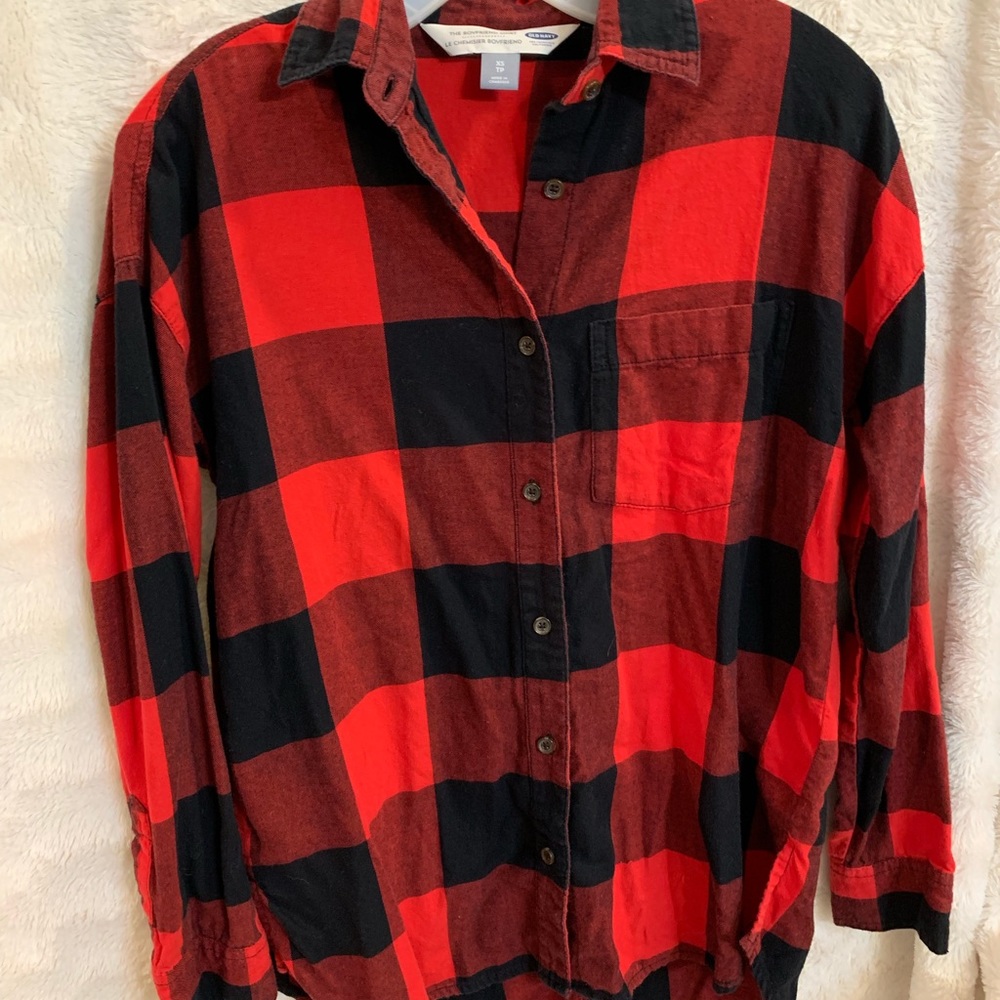 Old Navy Red Flannel